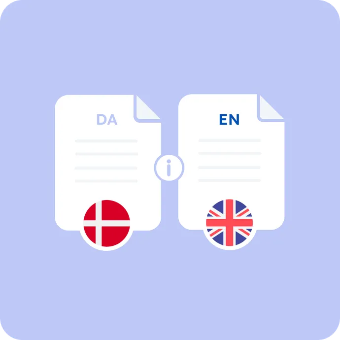 Translating Danish to English
