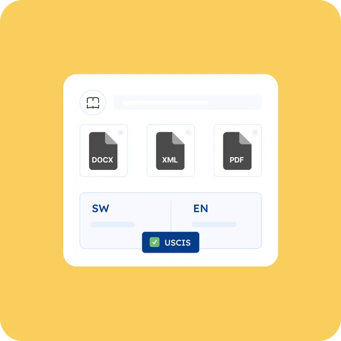 Swahili Certified Translation for Government and Legal Documents index