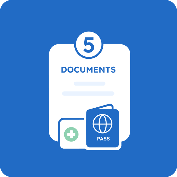 5 Documents to Translate Certified index