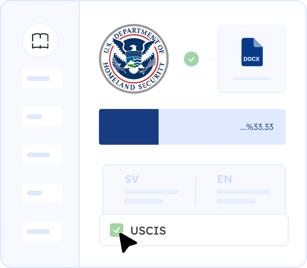 Certified Swedish Translation for USCIS
