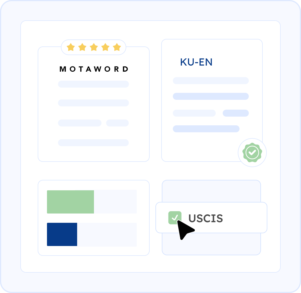 Trusted by Immigration Professionals Nationwide