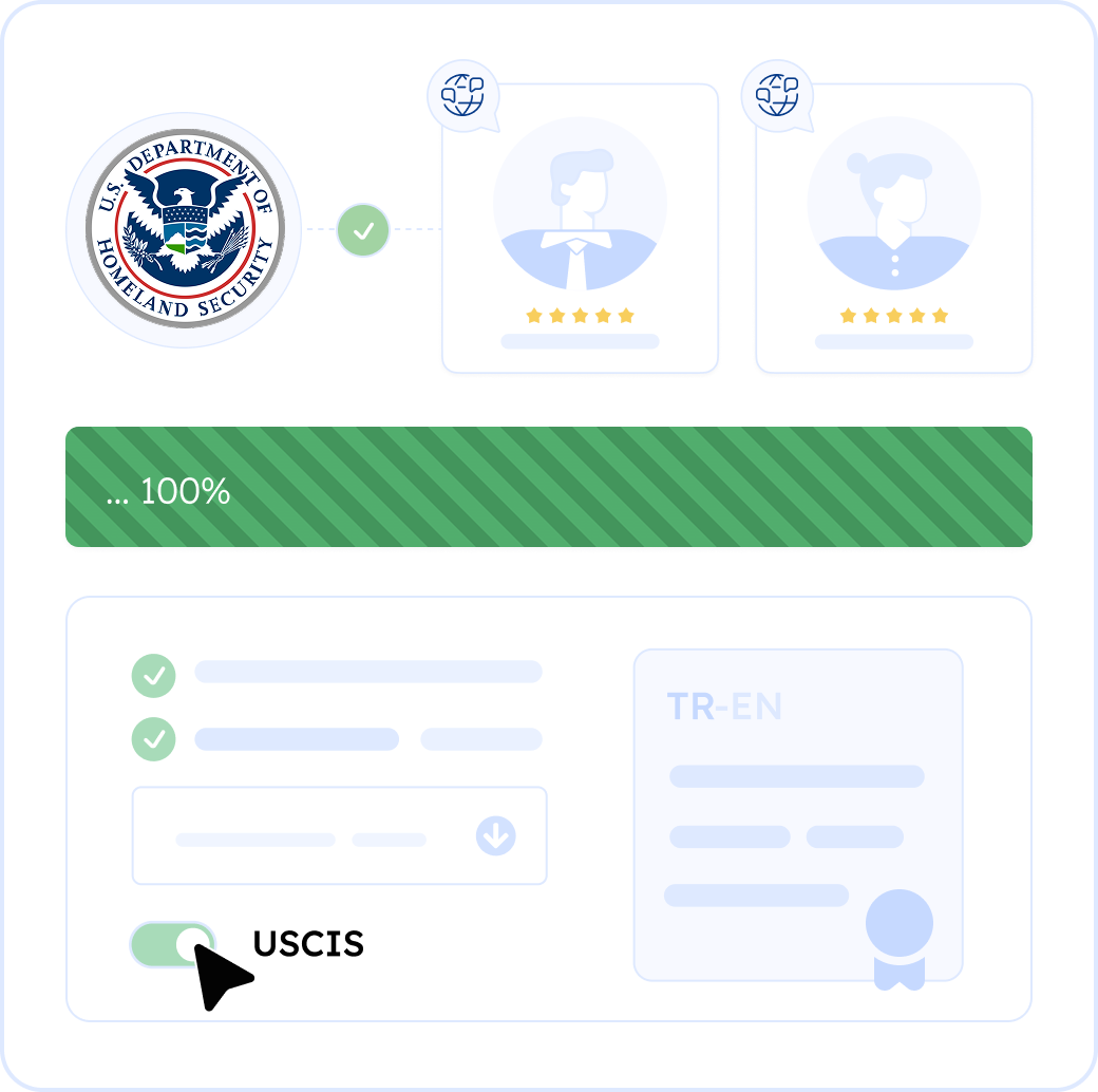 Certified Turkish Translation for USCIS