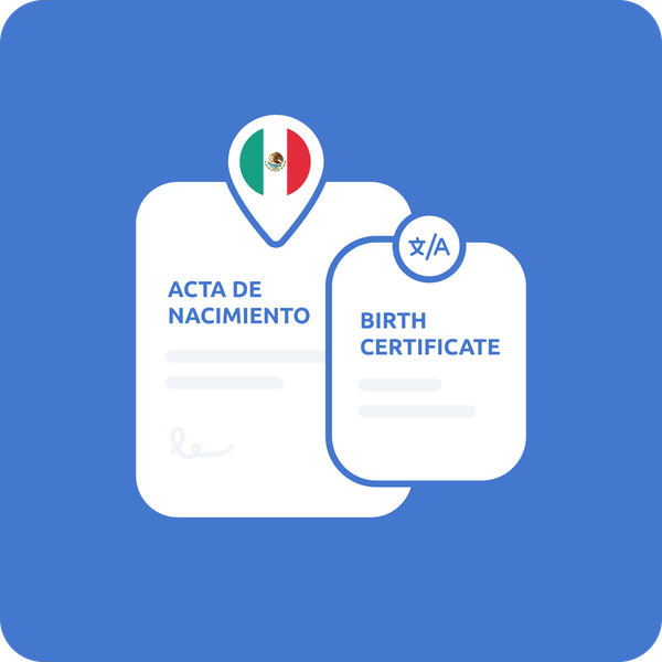 mexican birth certificate translation