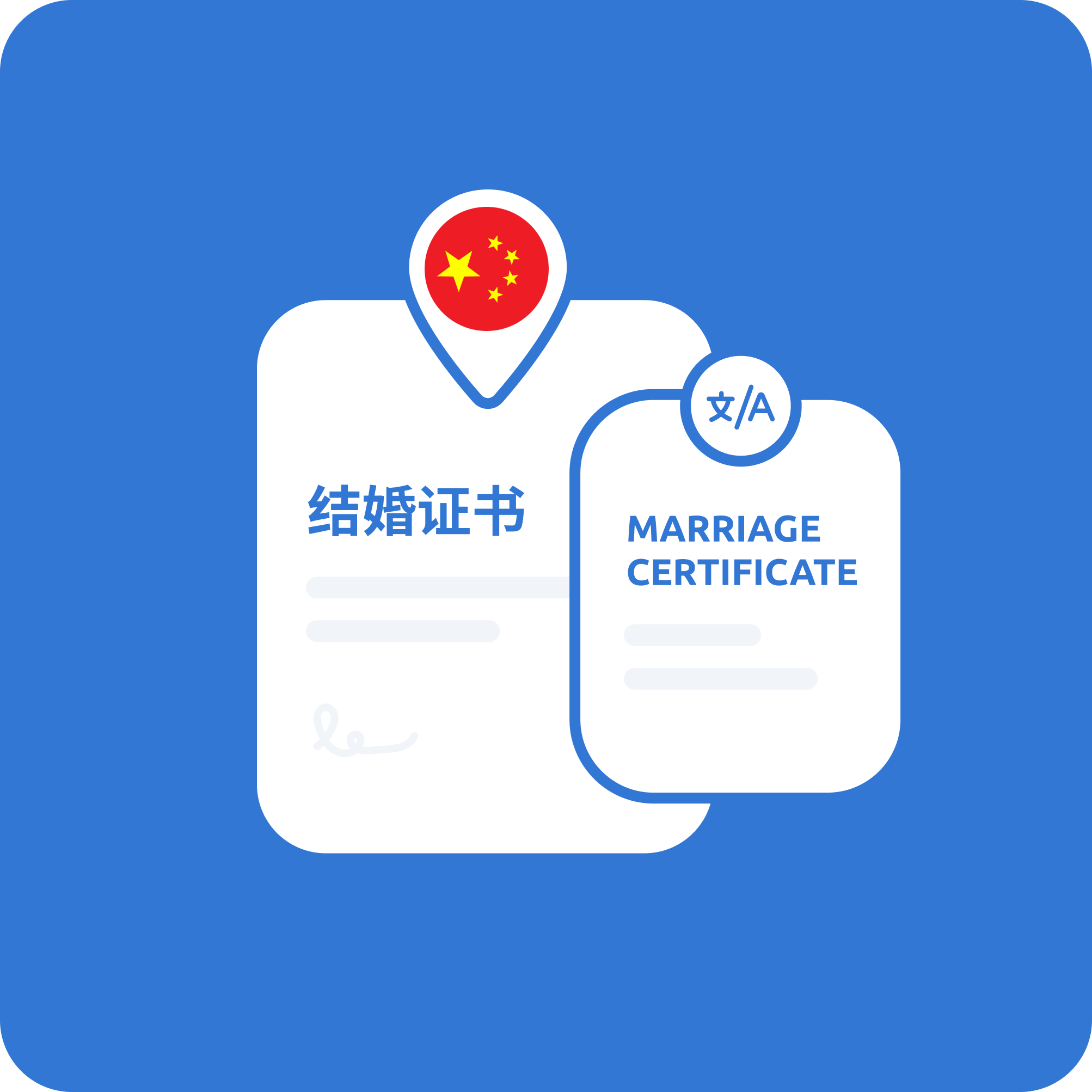 Certified Translation of Chinese Marriage Certificates for US Immigration