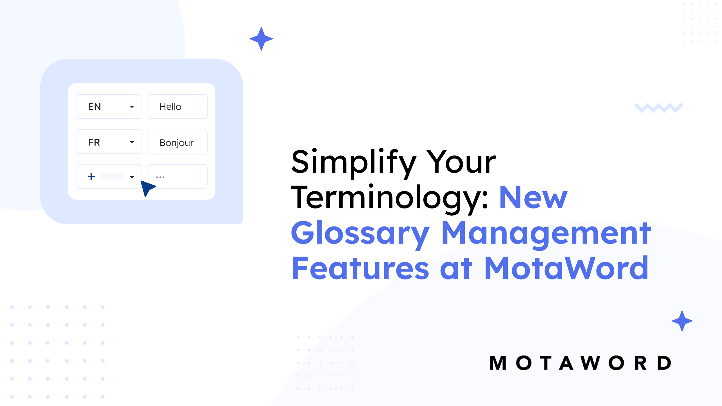 Streamline Your Translations with Our New Glossary Tools Streamline Your Translations with Our New Glossary Tools