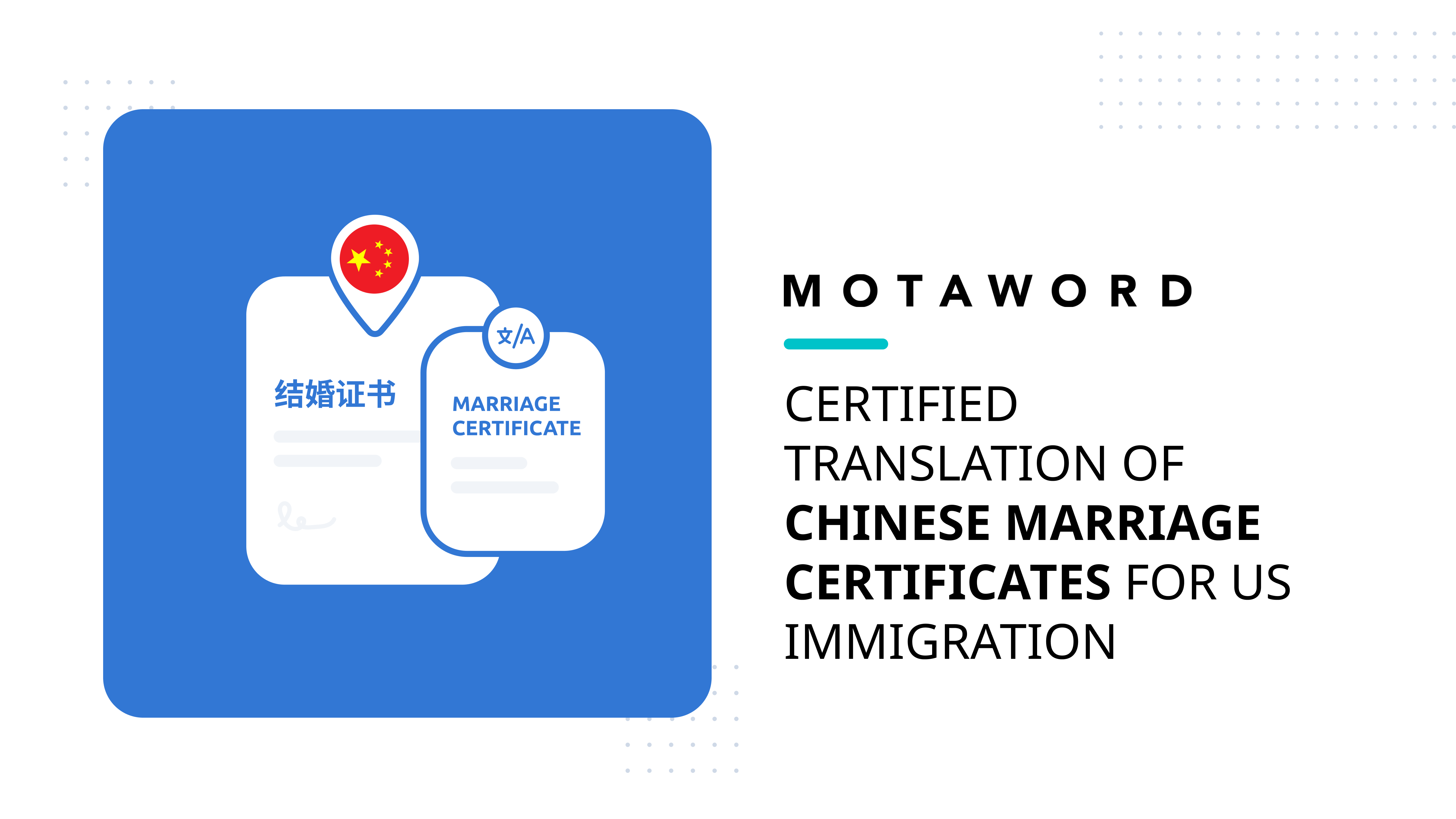 Translating Chinese Marriage Certificates for US Immigration