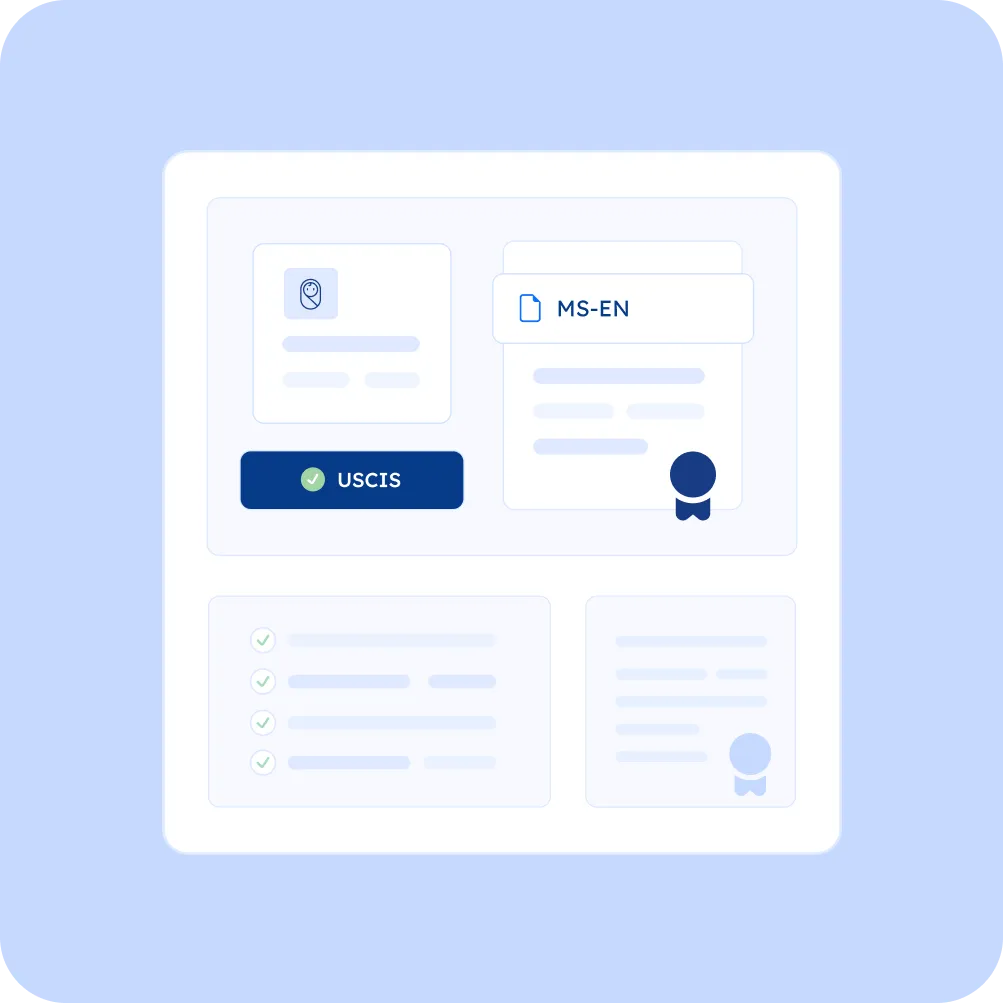 Malay Translation for Birth Certificates index