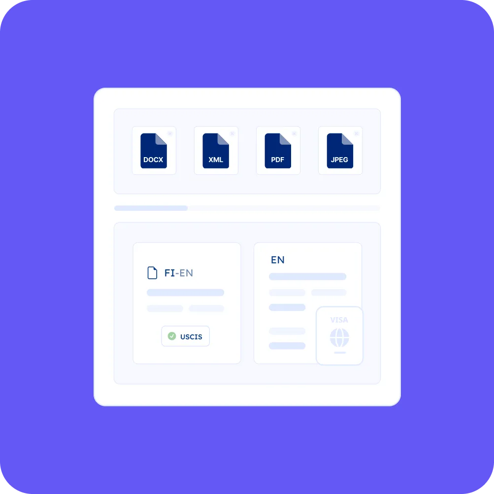 Finnish to English Certified Translation for Official Visa Needs index