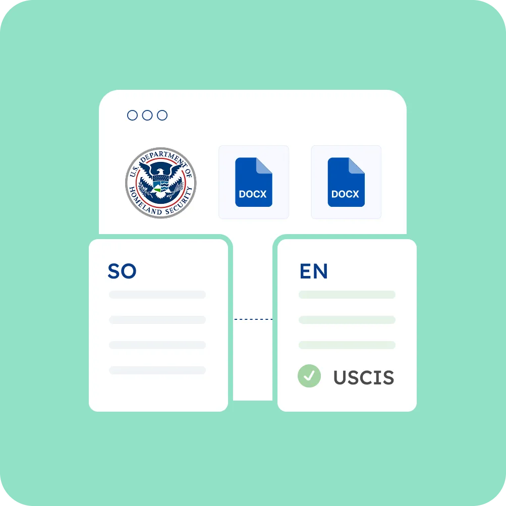 Certified Somali Translation for Immigration and Legal Records index