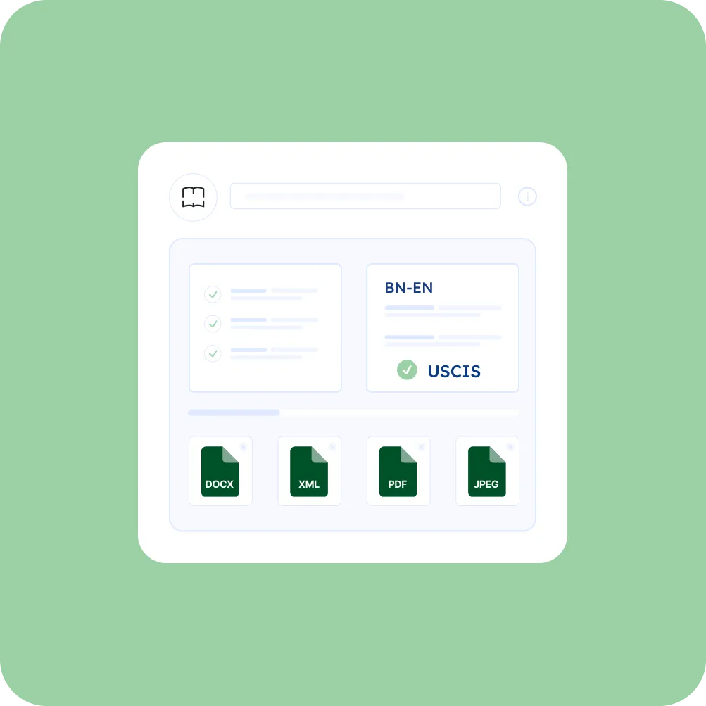 Bengali to English Certified Translation for Official Paperwork index