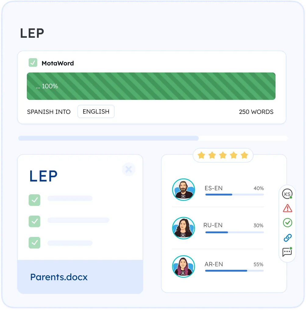 Translation Solutions for Schools