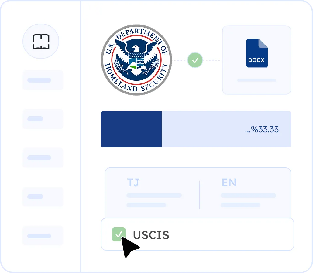 Certified Tajik Translation for USCIS (12-Hour Turnaround)