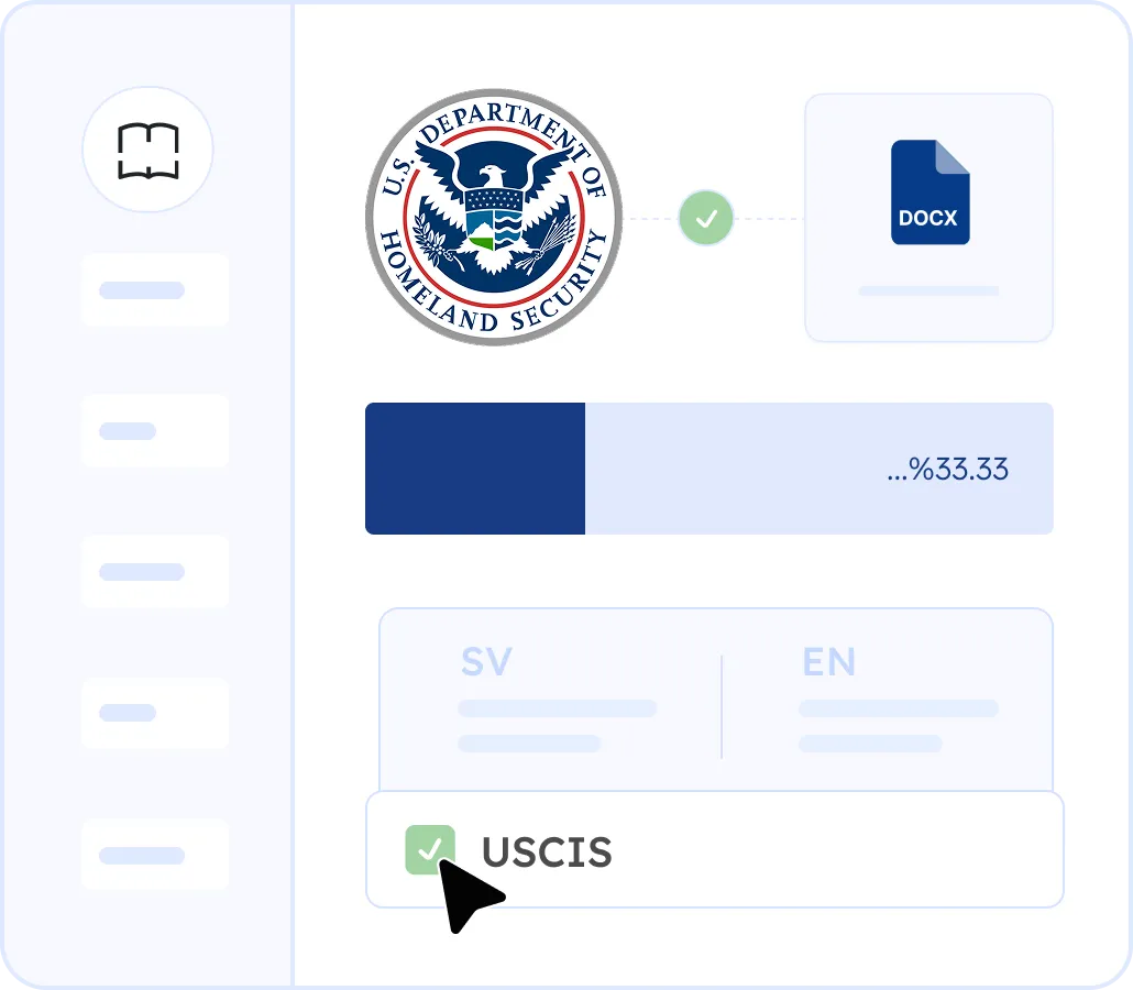 Certified Swedish Translation for USCIS