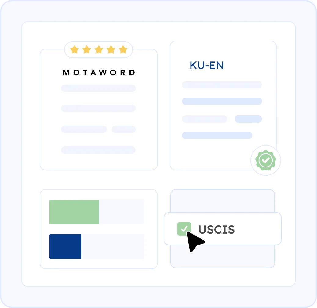 Trusted by Immigration Professionals Nationwide