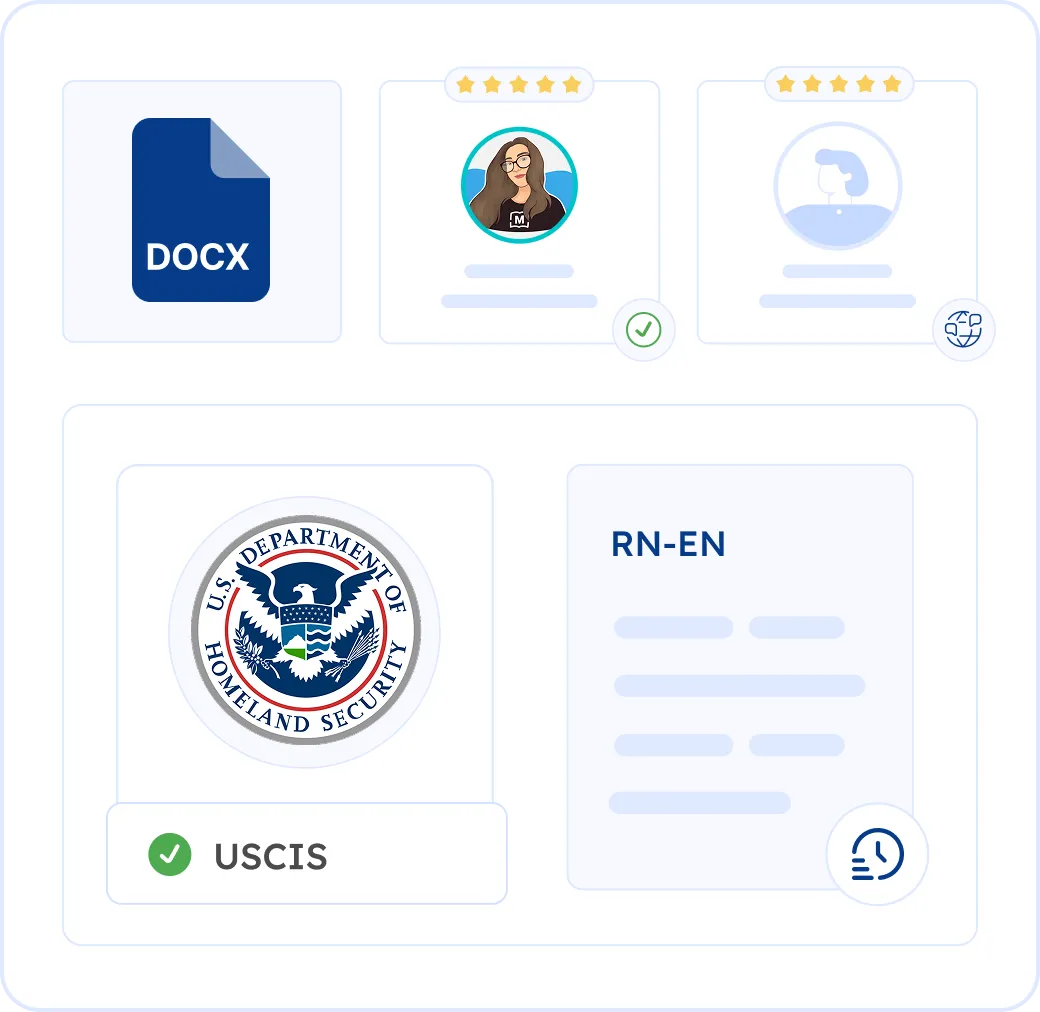 Certified Rundi Translation for USCIS