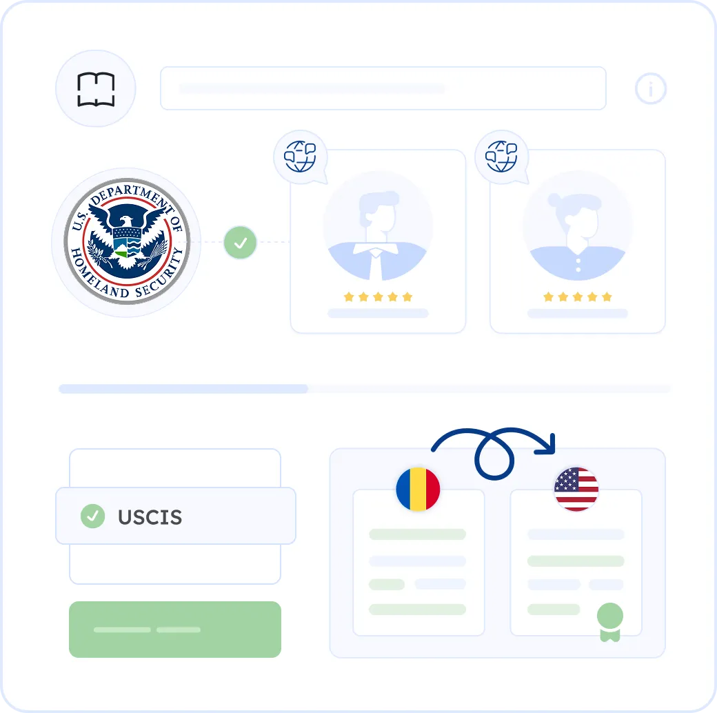 Certified Romanian Translation for USCIS