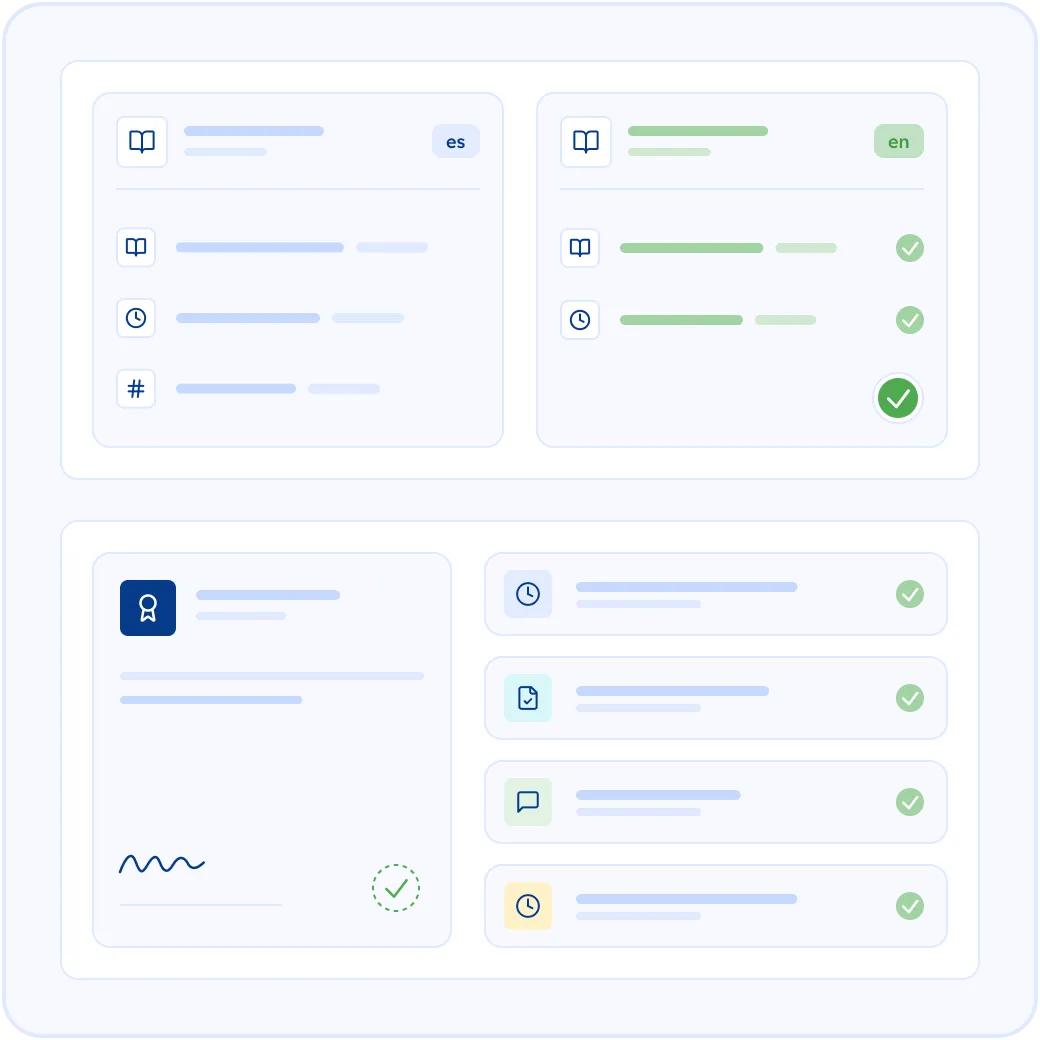 What's Included in Your Certified Course Description Translation