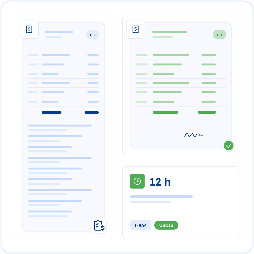 Pay Stub Translation Services