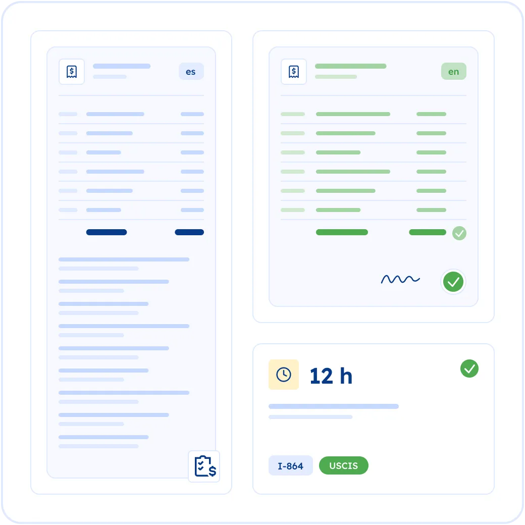 Pay Stub Translation Services