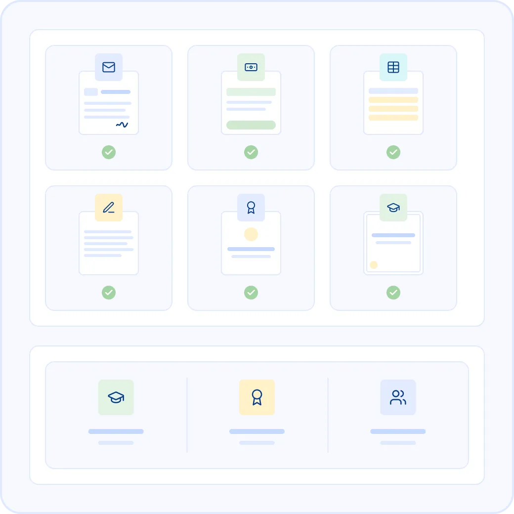 Application Documents We Translate
