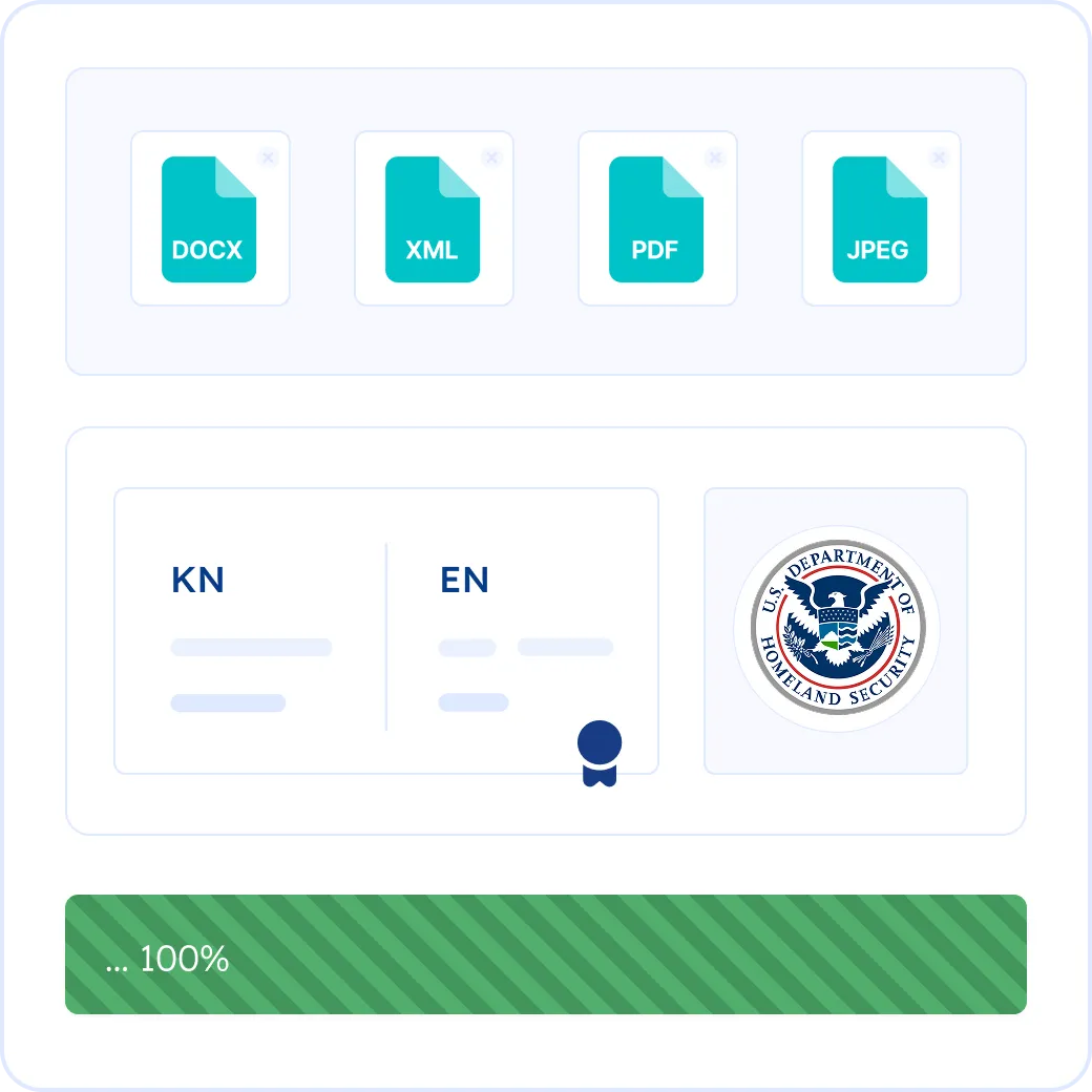 Official Kannada Certified Translation for USCIS (12-Hour Turnaround)