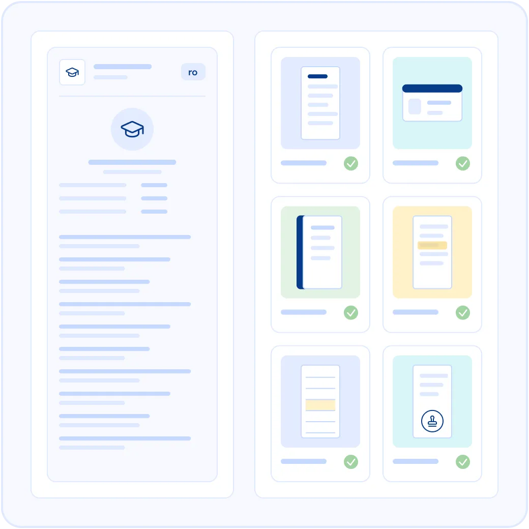 Diplomas and Degree Certificates We Translate