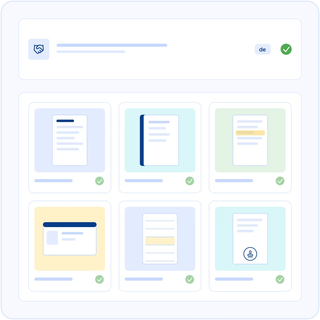 Contracts and Agreements We Translate