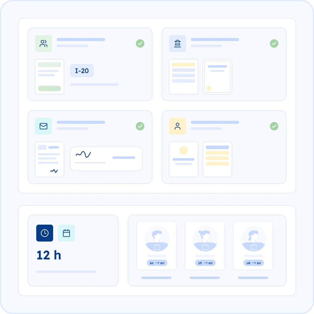 Your Application Checklist, Translated Before the Deadline