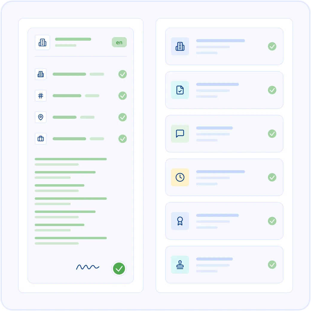 What's Included in Your Certified Business License Translation