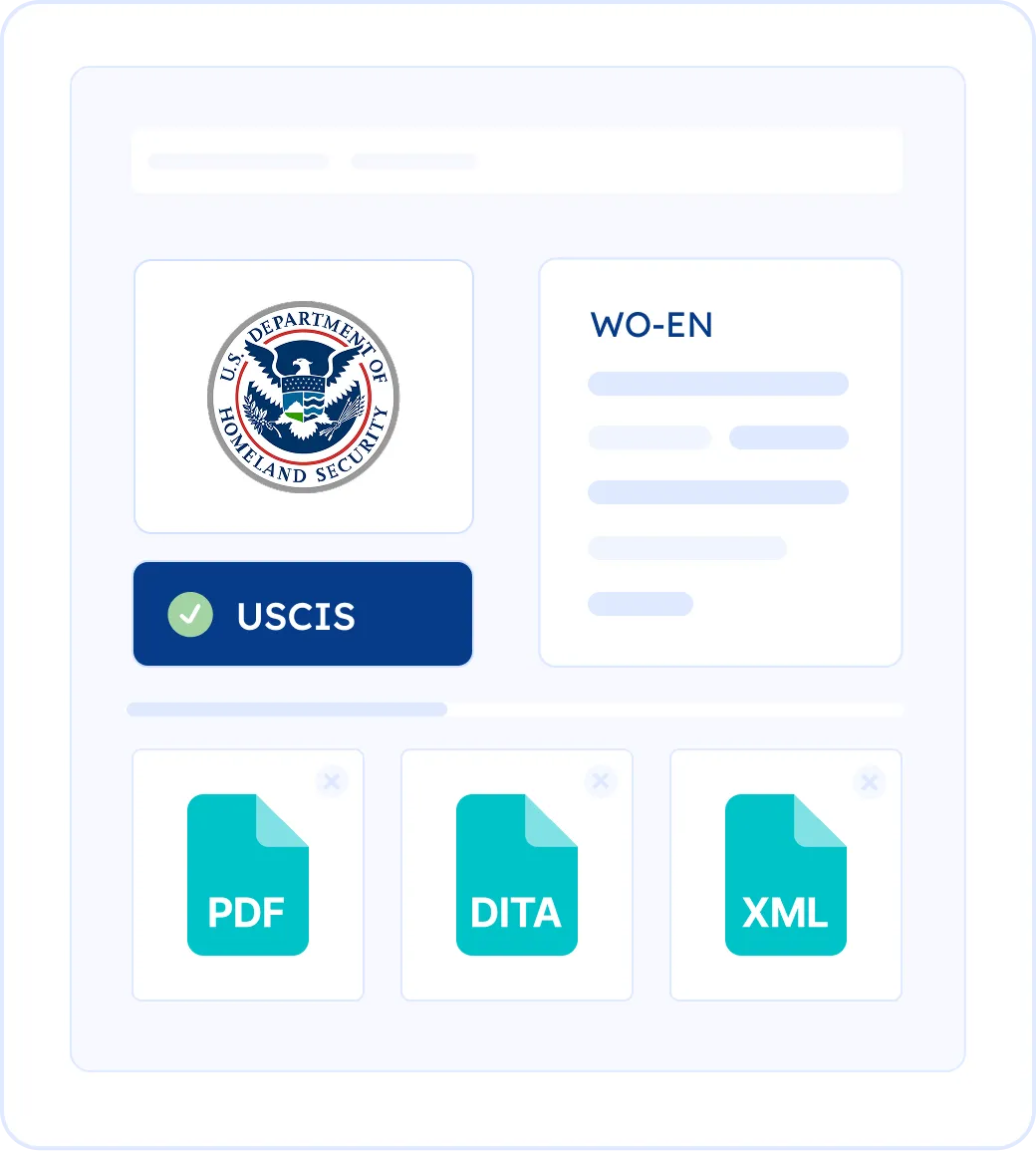 Managing Bilingual Wolof and French Records for Immigration