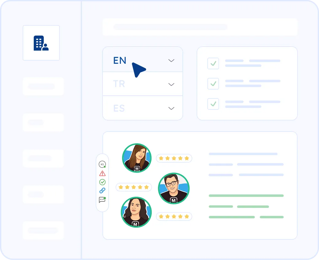Entreprise translation solutions for teams and companies of any size