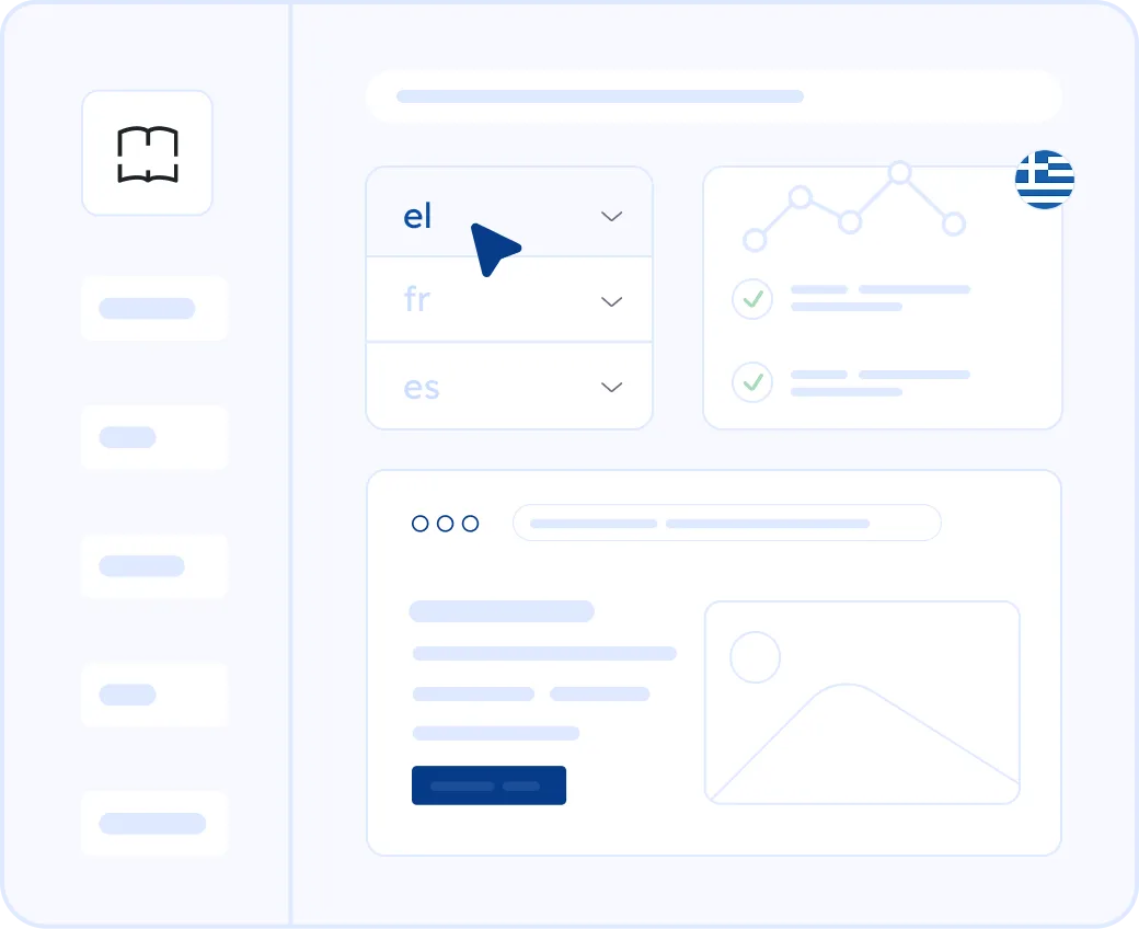 Translating and localizing a website into Greek