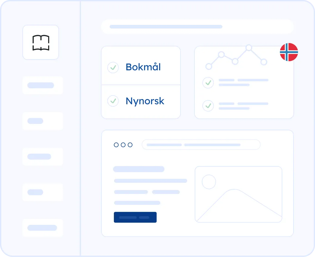 Translating and localizing a website into Norwegian