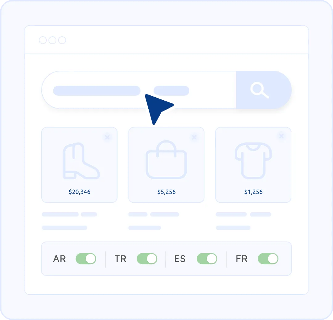 Search Results, Fully Translated