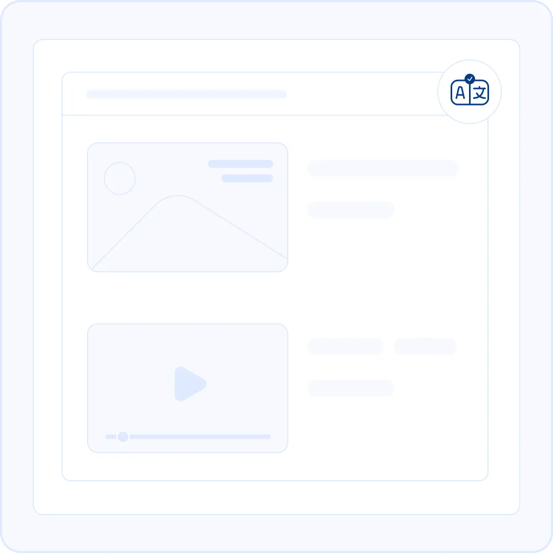 Images and Videos Translation Services