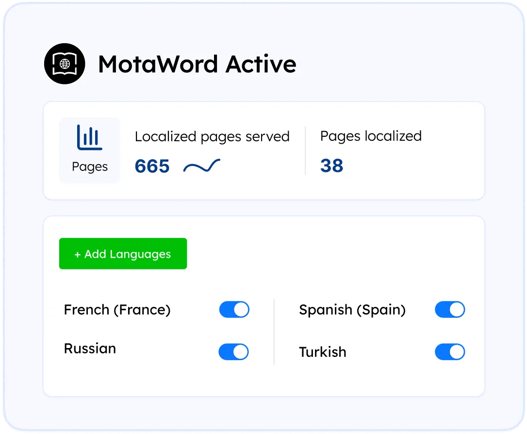 excellent translation memory for wix website translations