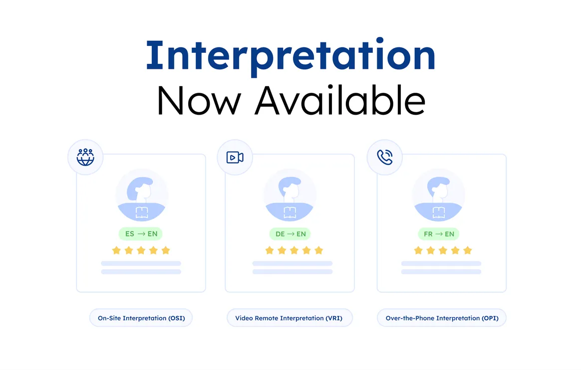 on-site interpretation services