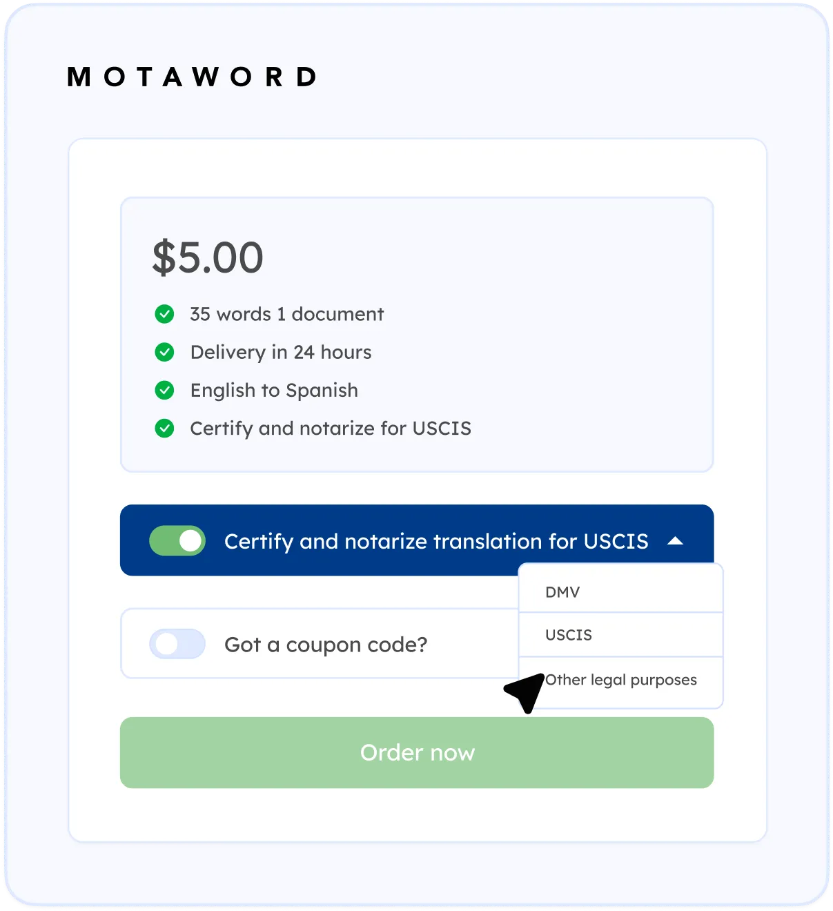 notarized vs. certified translation comparison