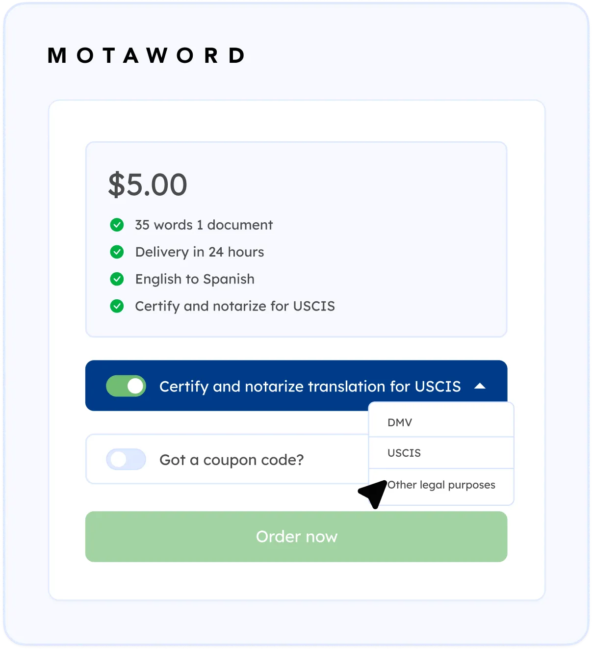 Document Translation Fees