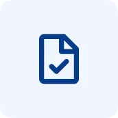 file icon with a checkmark inside
