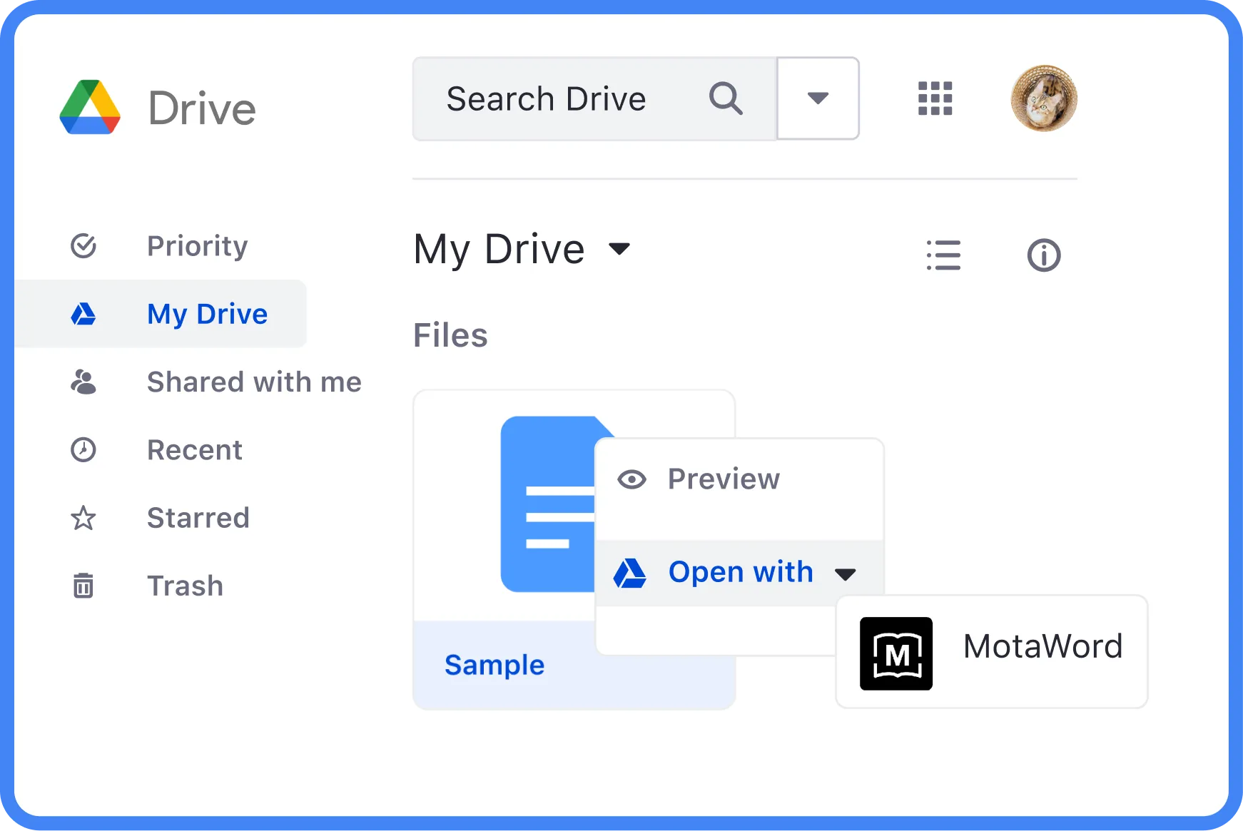 Google Drive Translation 