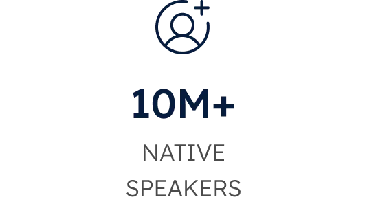 33M+ SPEAKERS
