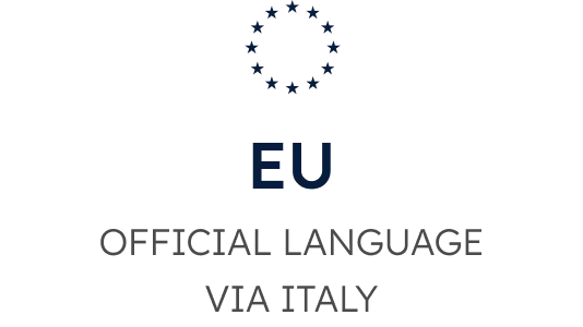 EU OFFICIAL LANGUAGE VIA ITALY