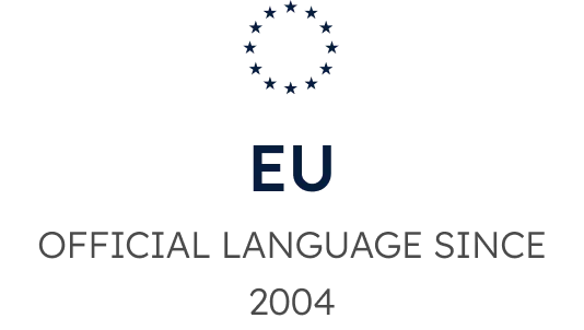 EU OFFICIAL LANGUAGE SINCE 2004